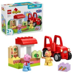 Lego Duplo10468 Peppa Pig Tractor And Market