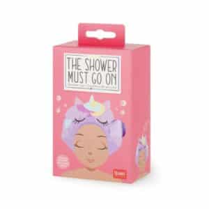 Legami Unicorn Shower Cap - The Shower Must Go On