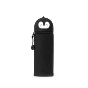 Legami Penguin "Always Cool" 2-in-1 Kawaii Silicone Pencil Case
