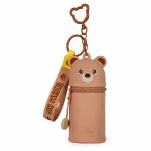 Legami Coin Purse With Key Ring - Teddy Bear