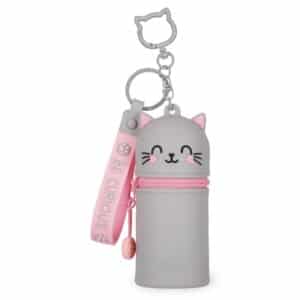 Legami Coin Purse With Key Ring - Kitty
