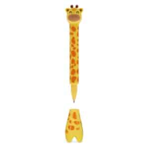 Legami Giraffe Ballpoint Pen with Base - Stand-Ink Ovation