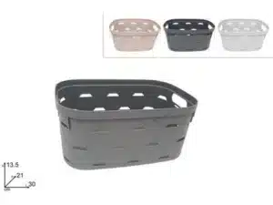 Rectangular Plastic Basket 30x21x13,5cms