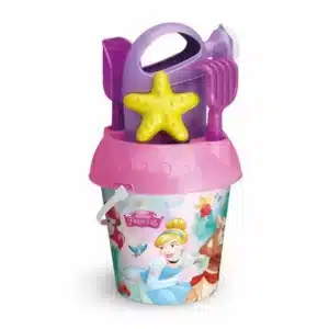 Beach Bucket Disney Princesses Diameter 18cms with Watering Can