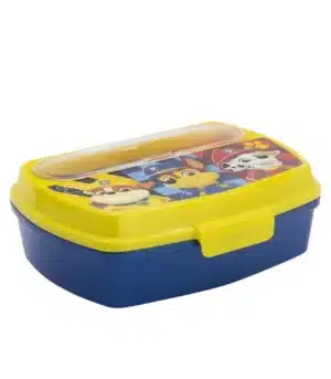 Sandwich Box Paw Patrol with cutlery