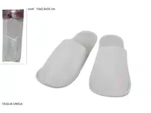 White Bed Slippers