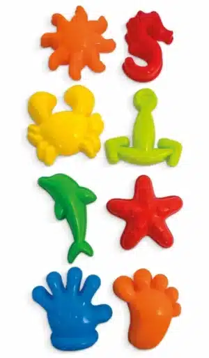 Set of 8 Sand Moulds