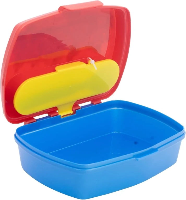 Spiderman Sandwich Box with Cutlery - Image 3