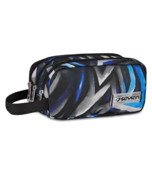 Seven® Freethink 3 Zipper Pencil Case –  Reflex Blue