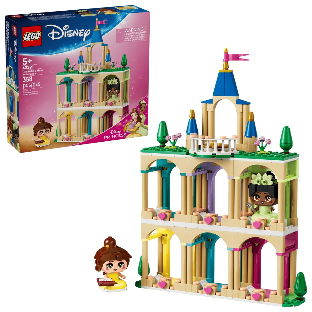 Lego Disney 43291 Mini Belle & Tiana With Castle