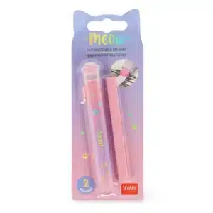Legami Retractable Eraser With Refill Kitty - Meow