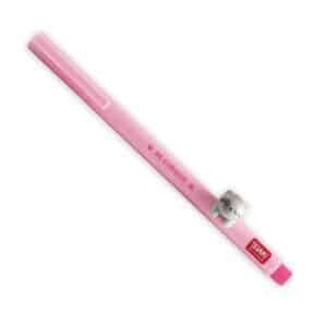Legami Gel Pen with "Be Curious" Kitty Animal Decoration - Lovely Friends
