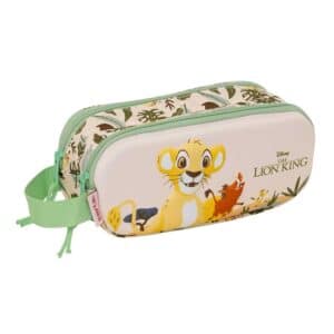 3D Double Pencil Case Lion King