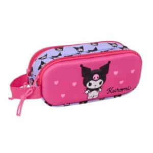 3D Double Pencil Case Kuromi