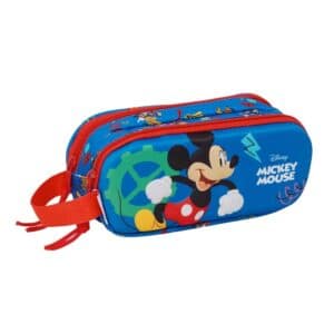 3D Double Pencil Case Mickey Mouse