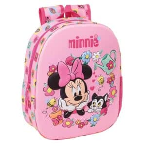 3d Double Pencil Case Minnie Mouse