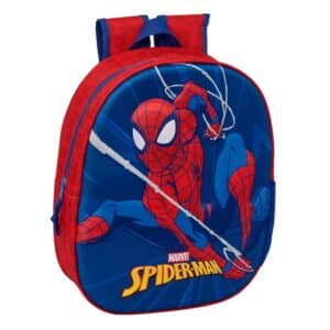 3D Backpack 32cm Spider-man