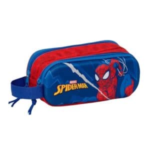 3D Double Pencil Case Spider-man
