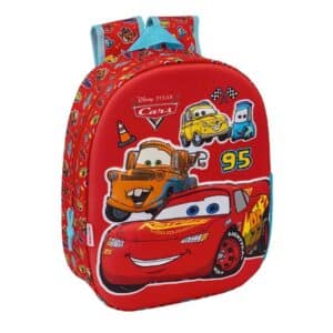 3D Backpack 32cm Disney Cars
