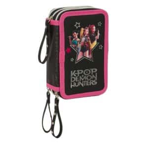 Triple Filled Pencil Case 37 Pieces K-POP  Demon Hunters - Energy