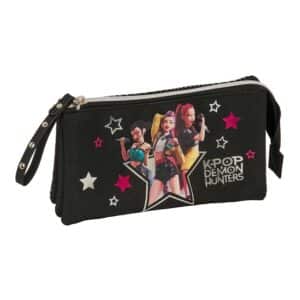 Triple Pencil Case K-POP Demon Hunters - Energy
