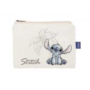 Stitch Flat Canvas Toiletry Bag 22.5x16cm