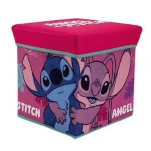 Disney Stitch Angel - Storage Stool 30x30x30cm
