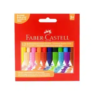 Faber Castell Jumbo Plastic Crayons x12