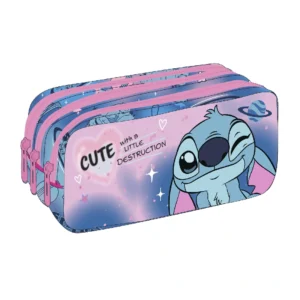 Coolpack Primus 3-Zipper Pencil Case Stitch Cute