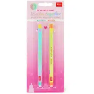 Legami Set of 2 Erasable Gel Pens Love Birds -2026 Limited Edition