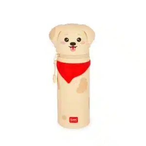 Legami 2in1 Silicone Pencil Case Kawaii Golden