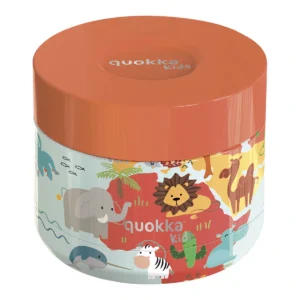Quokka Kids Thermal Ss Food Jar Whim Map