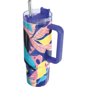 Quokka Drop Safe Thermal Stainless Steel Mug Vibe Midnight Forest 880ml