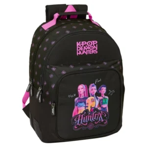 Double Backpack K-pop Demon Hunters - Black