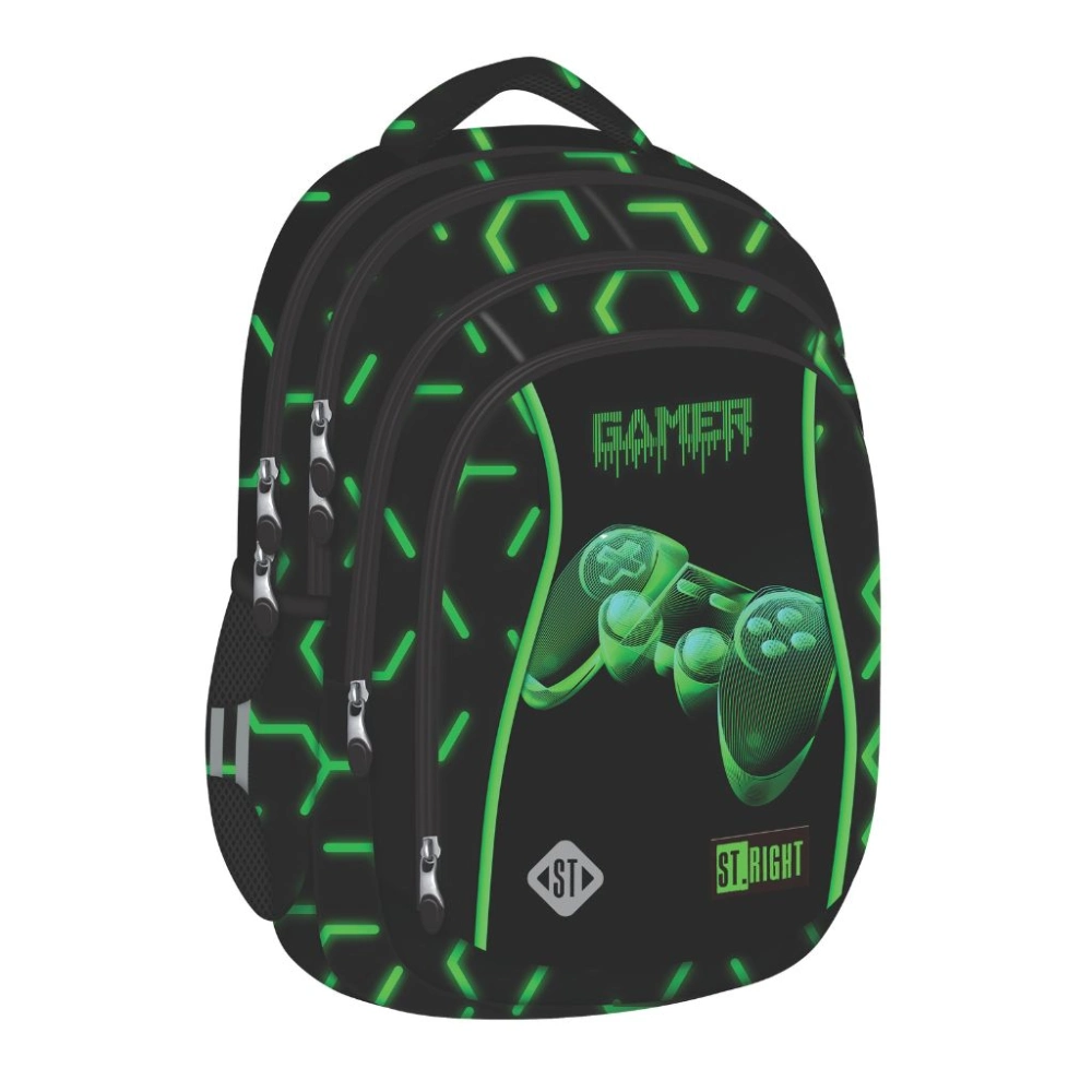 ST Right Backpack 17" Bp04 Green Level