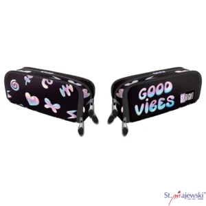 ST Right Double Pencil Case Pu03 Holo-Balloons