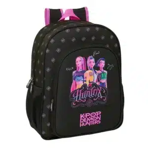 Junior Backpack K-pop Demon Hunters - Negro
