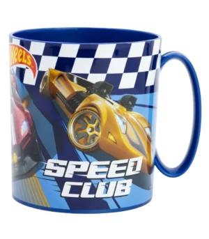 Microwave Safe Mug 390 ml Hotwheels Blue Fire