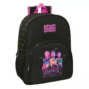 Backpack K-pop Demon Hunters - Negra