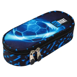 ST Right Oval Pencil Case Pc01 Cosmic Soccer