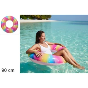 Swim Ring 90 Cm Multicolor