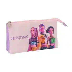 Triple Pencil Case K-pop Demon Hunters