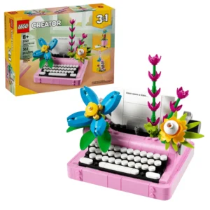Lego Creator 31169 3-in1 Typewriter With Flowers