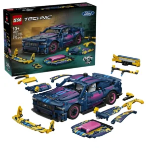 Lego 42236 Technic Custom Garage Ford Mustang GT Car