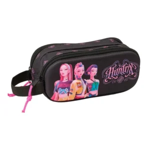 3D Double Pencil Case K-Pop Demon Hunter -  Black