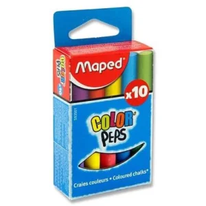 Maped Chalk Box Colour X10