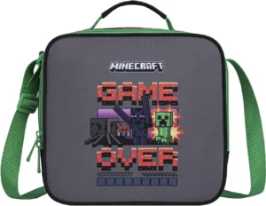 Insulated Lunch Bag Minecraft Game Over