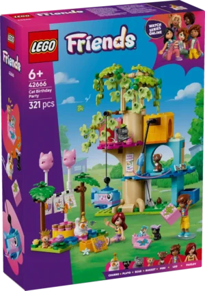 Lego Friends Cat Birthday Party 42666