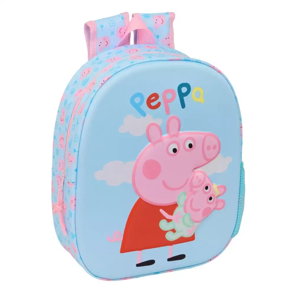 3d Backpack 32cms Peppa Pig