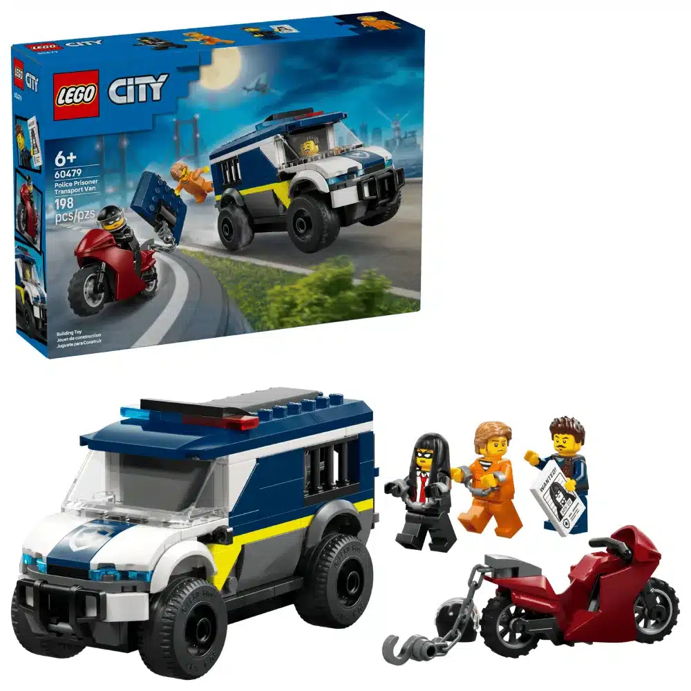 Lego City 60479 Police Prisoner Transport Van